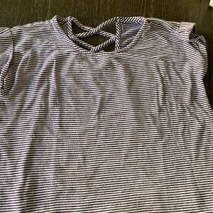 Kids short sleeve striped shirt